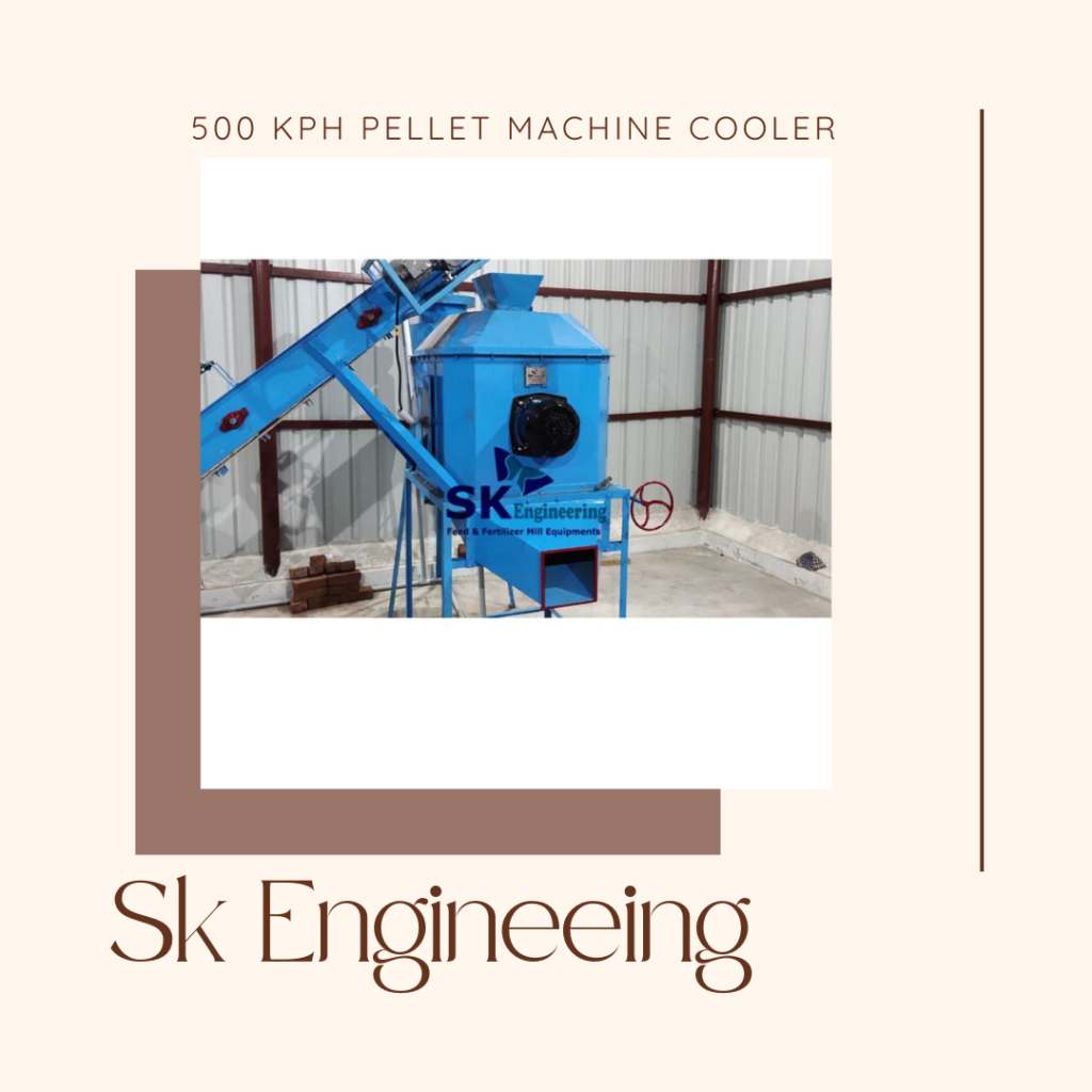 500 KPH Pellet Machine Cooler