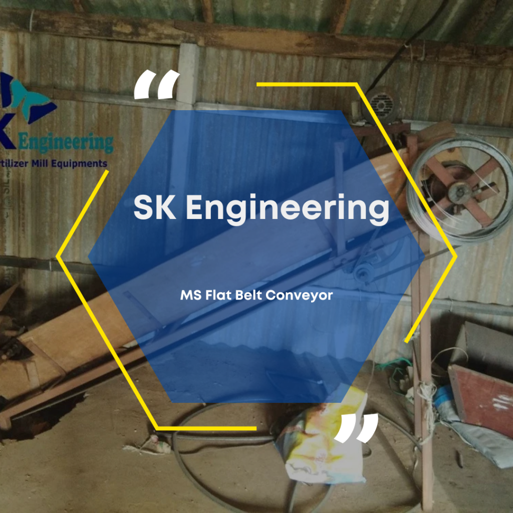 MS Flat Belt Conveyor