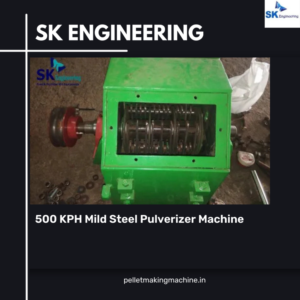 500 KPH Mild Steel Pulverizer Machine